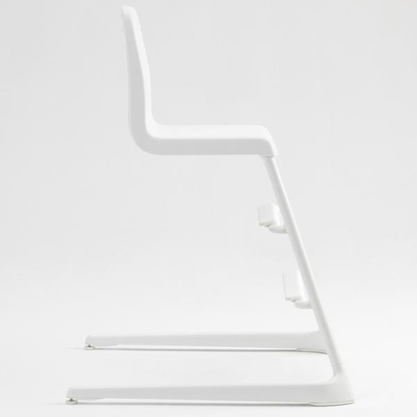 Scaun de masă Ikea Langur (5290490) / 6 luni / White  photo 6