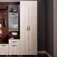 Шкаф для прихожей Ambianta Bruno ДСП меламин / Дуб Сонома