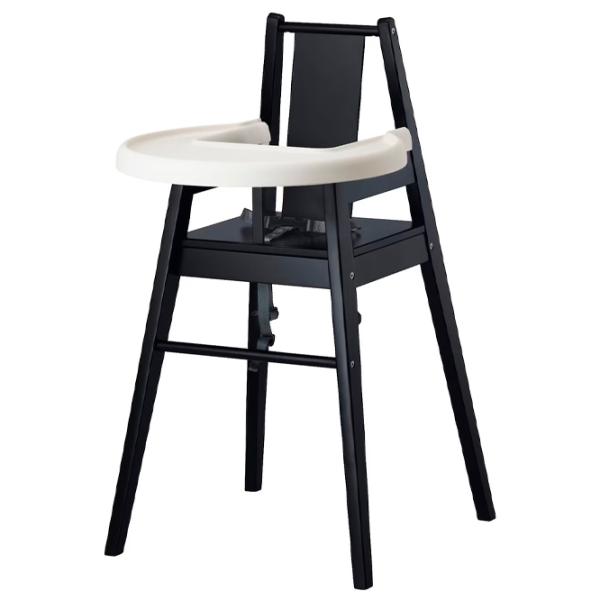 Scaun de masă Ikea Blames (5290470) / 6 luni / Black  photo 1 Scaun de masă Ikea Blames (5290470) / 6 luni / Black  photo 1
