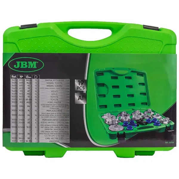 Набoр инструментов JBM 54068 Металл / Количество в наборе - 19 photo 4