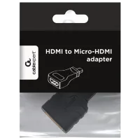 Adaptor Cablexpert A-HDMI-FD Micro HDMI / Black photo 4