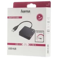 Адаптер Hama 200121 USB Type-A / Черный photo 2