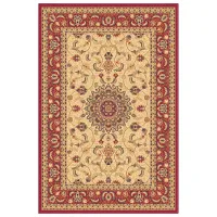 Ковер Covoare Ungheni Atlas Red Beige / Полипропилен