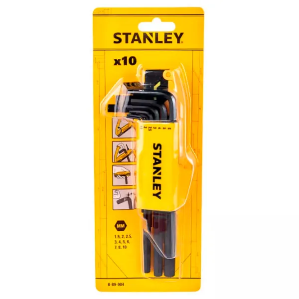 Набор ключей шестигранных Stanley Fatmax 0-89-904 Количество в наборе: 9 шт. photo 2