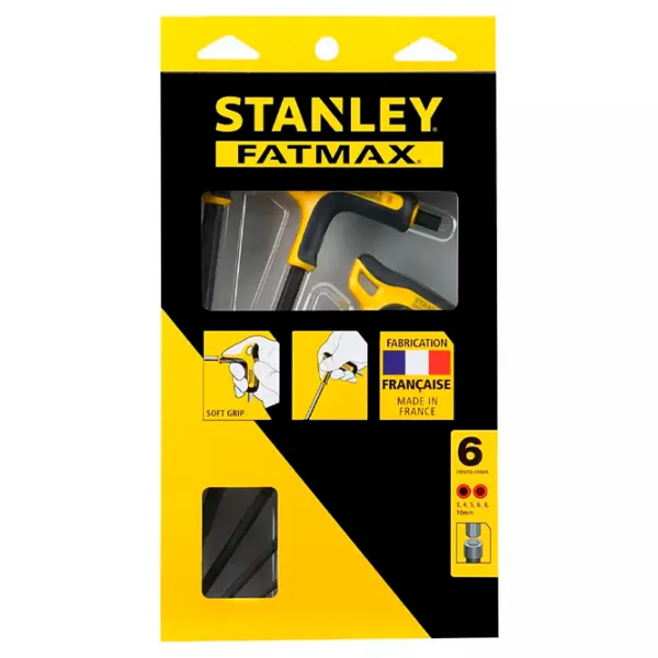 Set de chei hexagonale Stanley Fatmax FMHT0-69049 Cantitatea în set: 6 buc. photo 4 Set de chei hexagonale Stanley Fatmax FMHT0-69049 Cantitatea în set: 6 buc. photo 4