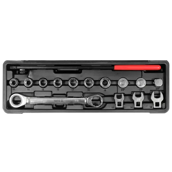 Set de chei combinate Yato YT06279 Cantitatea în set: 15 buc. photo 1