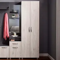 Шкаф для прихожей Ambianta Bruno ДСП меламин / Дуб Сонома