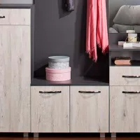 Шкаф для прихожей Ambianta Bruno ДСП меламин / Дуб Сонома