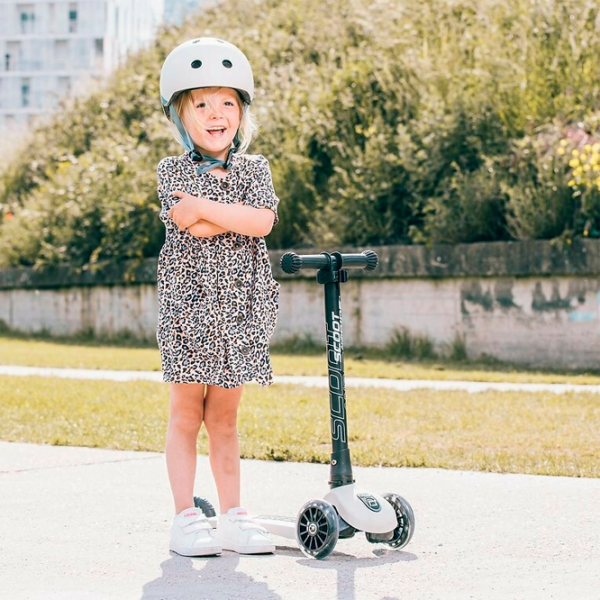 Cască de protecție Scoot and Ride Ash S Gray Black photo 2