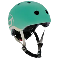 Cască de protecție Scoot and Ride Forest S Green Black