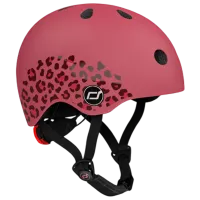 Cască de protecție Scoot and Ride Wildcat Bordeaux Black