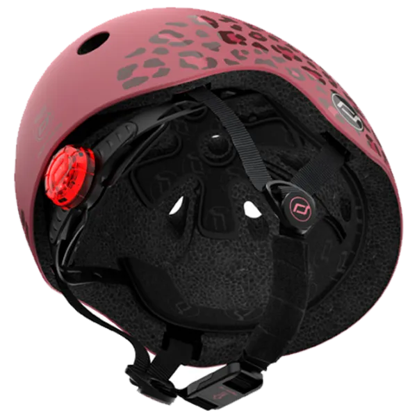 Cască de protecție Scoot and Ride Wildcat Bordeaux Black photo 3