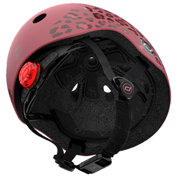 Cască de protecție Scoot and Ride Wildcat Bordeaux Black photo 3