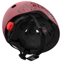 Защитный шлем Scoot and Ride Wildcat Бордо Черный photo 3