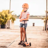 Защитный шлем Scoot and Ride Peach Розовый Черный photo 2