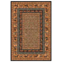 Covor Covoare Ungheni Antique Brown / Lână