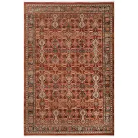 Covor Covoare Ungheni Antique Brown Red / Lână