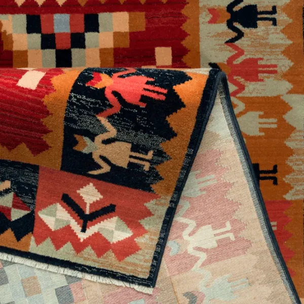 Ковер Covoare Ungheni Basarabia Разноцветный / Шерсть photo 3