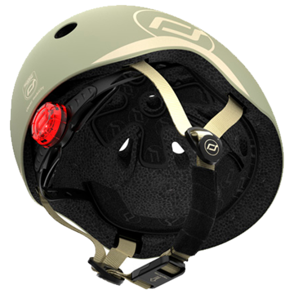 Cască de protecție Scoot and Ride Olive Green Black photo 3