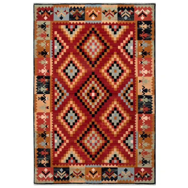 Ковер Covoare Ungheni Basarabia Разноцветный / Шерсть photo 1