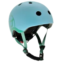 Cască de protecție Scoot and Ride Steel Blue Black