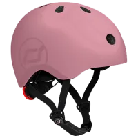 Cască de protecție Scoot and Ride Wildberry Pink Black