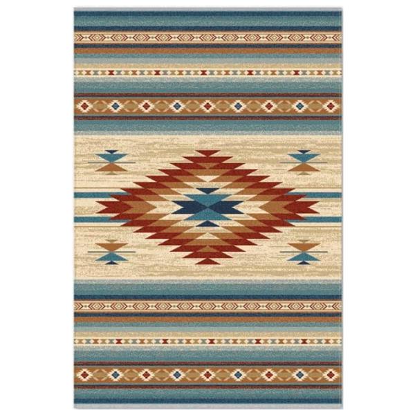 Ковер Covoare Ungheni Riviera  Beige Blue / Полипропилен photo 1