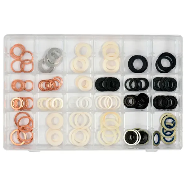 Set de șaibe Yato YT-068641 Cupru / Cantitatea în set - 120 photo 1