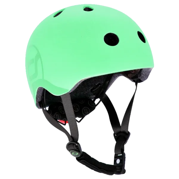 Cască de protecție Scoot and Ride Kiwi Green Black photo 1