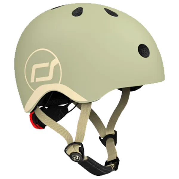 Cască de protecție Scoot and Ride Olive Green Black photo 1