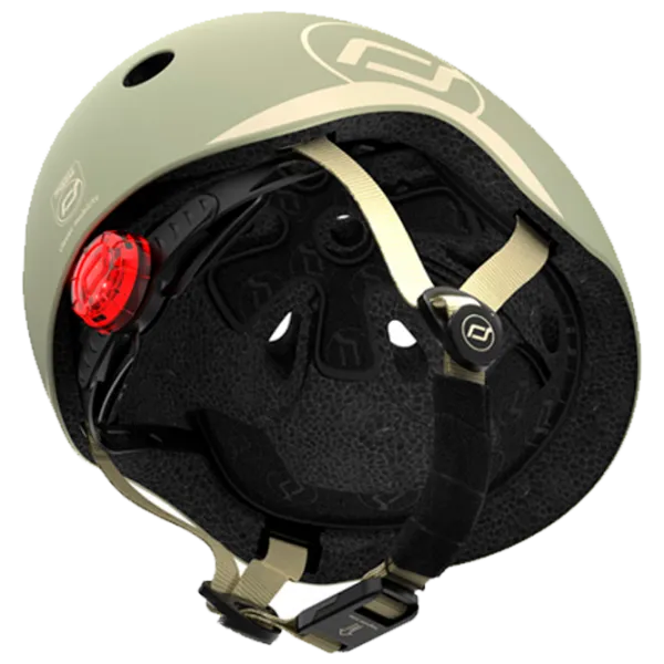 Cască de protecție Scoot and Ride Olive Green Black photo 3