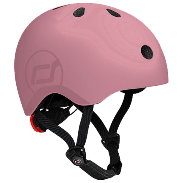 Cască de protecție Scoot and Ride Wildberry Pink Black photo 1