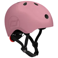 Cască de protecție Scoot and Ride Wildberry Pink Black