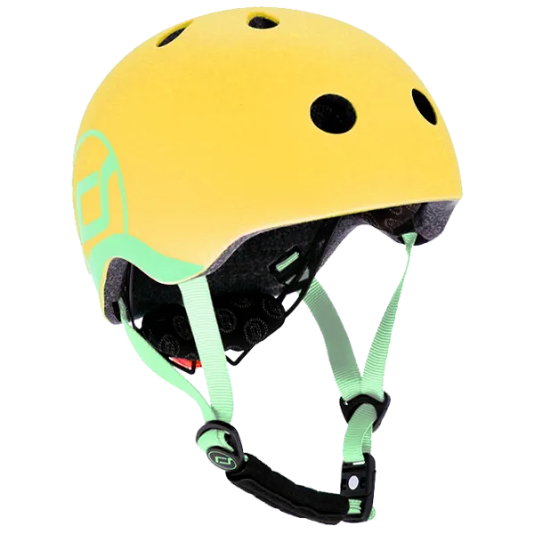 Cască de protecție Scoot and Ride Lemon Yellow Black photo 1