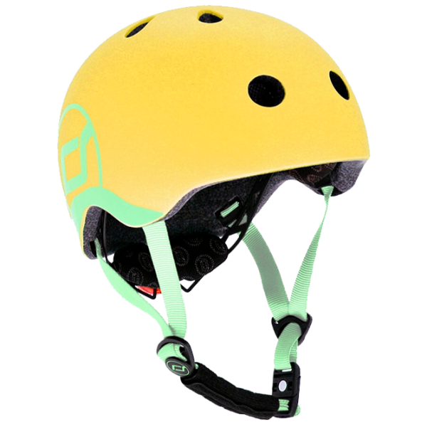 Cască de protecție Scoot and Ride Lemon Yellow Black photo 1