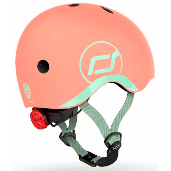 Cască de protecție Scoot and Ride Peach Pink Black photo 2