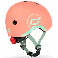 Защитный шлем Scoot and Ride Peach Розовый Черный photo 2