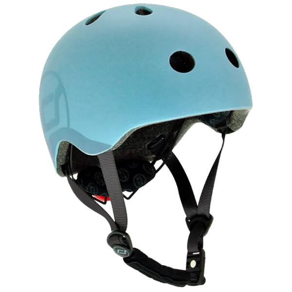 Cască de protecție Scoot and Ride Steel Blue Black photo 1