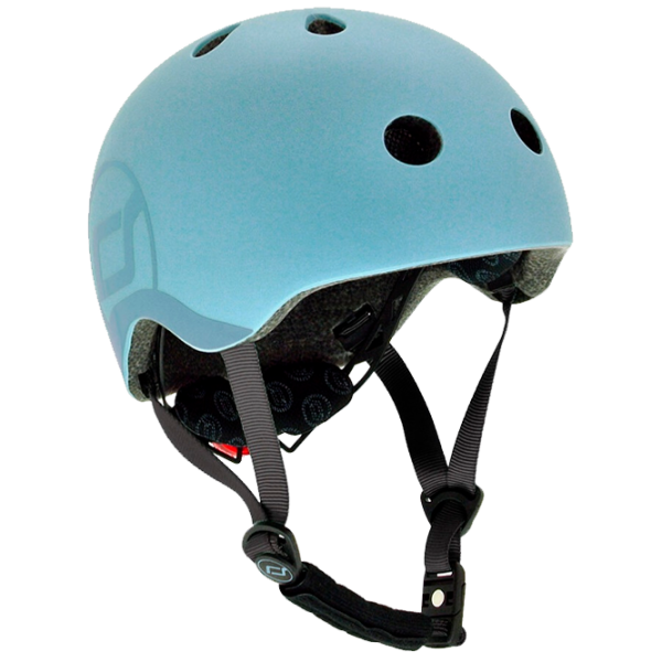 Cască de protecție Scoot and Ride Steel Blue Black photo 1