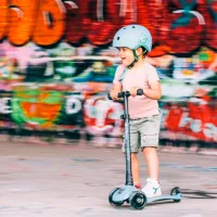 Защитный шлем Scoot and Ride Steel Синий Черный photo 3