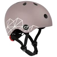 Защитный шлем Scoot and Ride Brownlines Коричневый Черный