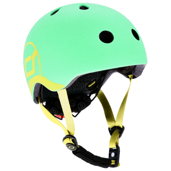 Cască de protecție Scoot and Ride Kiwi Bright Green Black photo 1