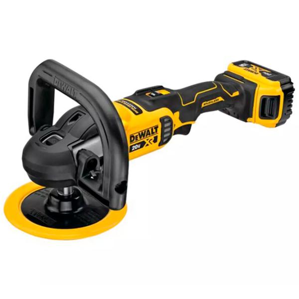 Полировальная машина Dewalt DCM849P2 Желтый photo 5