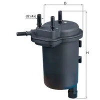 Filtru combustibil Mahle KL 430 93 mm photo 5