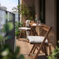 Набор садовой мебели Ikea Nammaro/Kuddarna Дерево / Дерево / Дерево / Коричневый photo 5