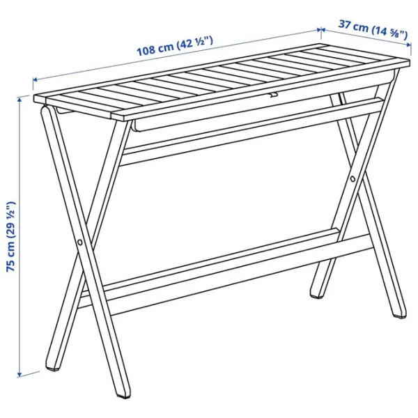Set mobilă grădină Ikea Nammaro/Kuddarna Lemn / Lemn / Lemn / Brown photo 7 Set mobilă grădină Ikea Nammaro/Kuddarna Lemn / Lemn / Lemn / Brown photo 7