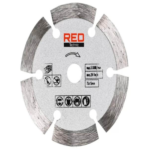 Шлифовальная машина Red Technic RTSZK0134 Угловая / / Черный photo 6