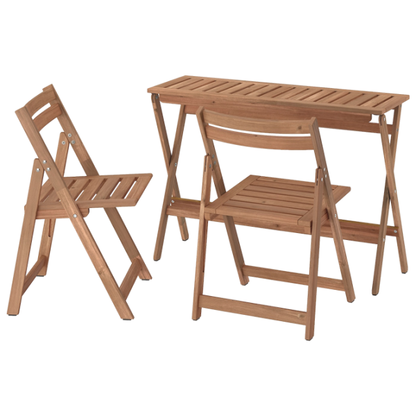 Set mobilă terasă Ikea Nammaro 2  Lemn / Lemn / Lemn / Brown photo 1 Set mobilă terasă Ikea Nammaro 2  Lemn / Lemn / Lemn / Brown photo 1