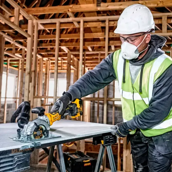 Fierăstrău circular Dewalt DCS571NT 115 mm / Yellow photo 5