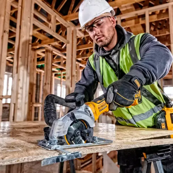Fierăstrău circular Dewalt DCS571NT 115 mm / Yellow photo 6